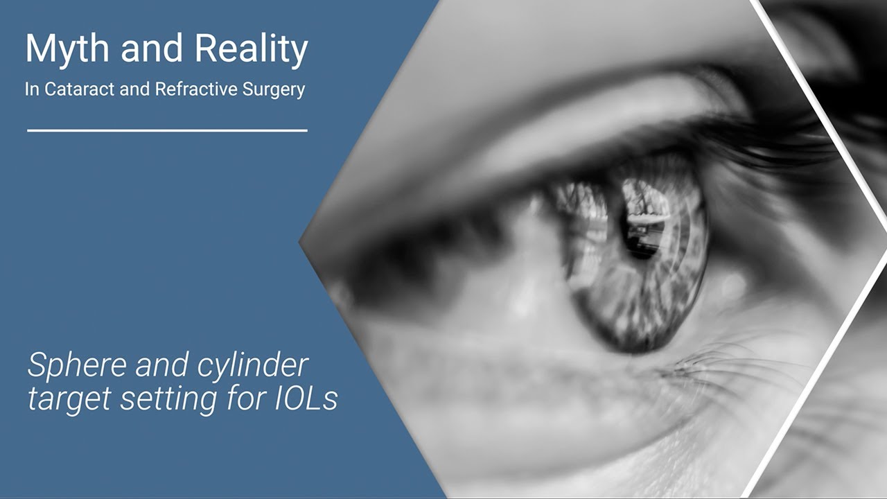 Sphere and cylinder target setting for IOLs