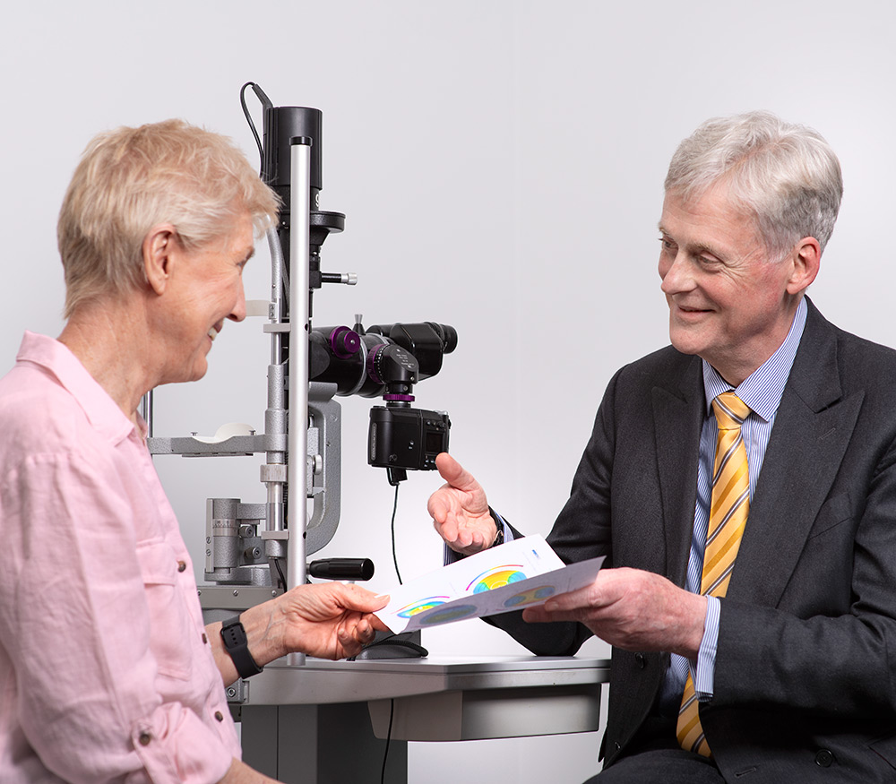 presbyopia treatment, presbyopia diagnosis, near vision assessment, blurry near vision treatment