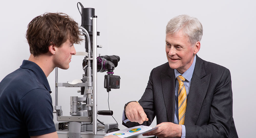 keratoconus symptoms, uneven vision, corneal disease, blurred vision